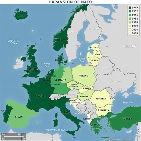 Terrian europe map with nato. The Myth That NATO Must Be in Europe