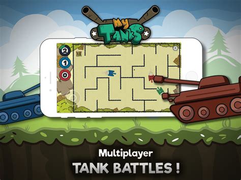 My Tanks Online Multiplayer Tank Battles A 2d Mobile Multiplayer