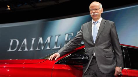 Absatz Daimler Chef Mit Gro Er Zuversicht