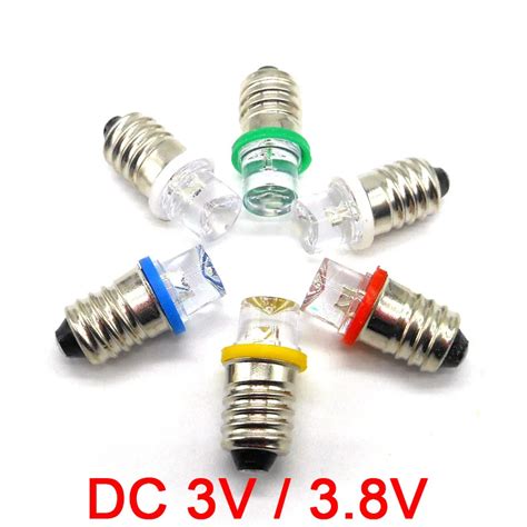 E10 Screw Led Light Bulb 03a 3v 38v Physical Equipment Experiment