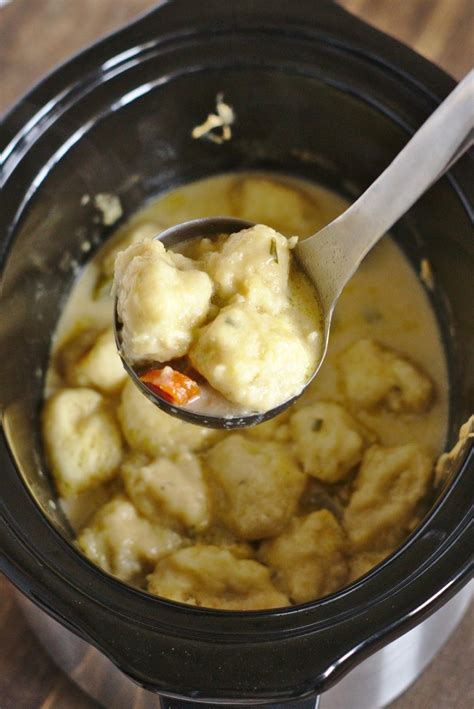 Slow Cooker Turkey Dumpling Soup Mildly Meandering