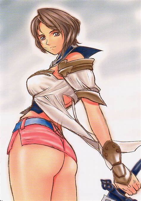 Rule 34 Ashelia Bnargin Dalmasca Ass Breasts Brown Hair Female Female Only Final Fantasy