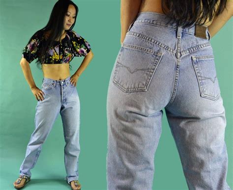 Vintage Guess Jeans 90s High Waisted Jeans Distressed