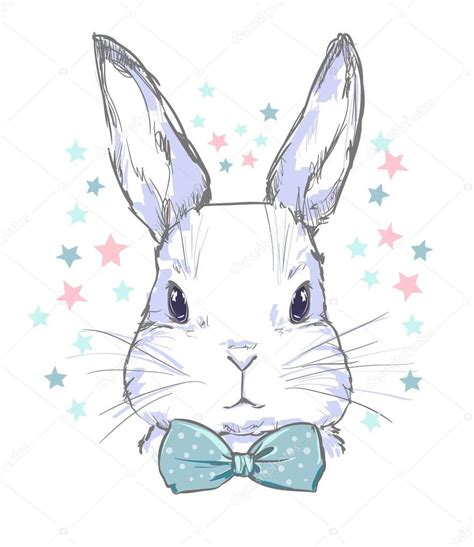 3d animalier dessin animé face visage lapin lapin de pâques lapin à l lièvre pâques rabit. Tête de mignon lapin de dessin animé — Image vectorielle ...