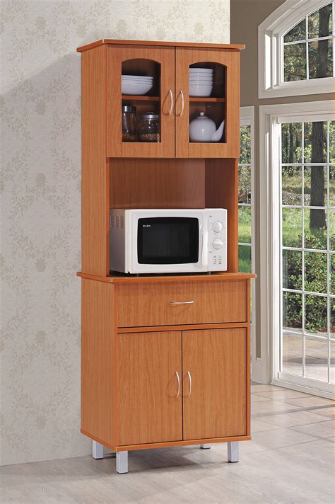 Buy Hodedah Free Standing Kitchen Cabinet Cherry Online At Lowest