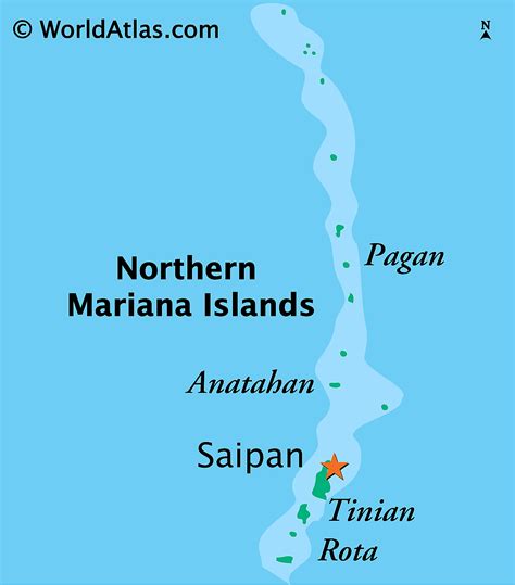 Northern Mariana Islands Maps And Facts World Atlas