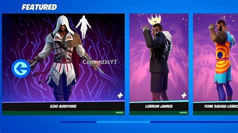 Fortnite Assassin S Creed Bundle Ezio Auditore In A Item Shop Preview