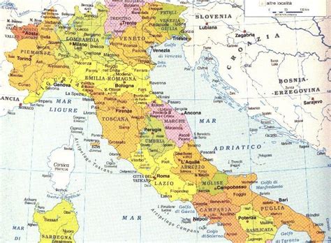 La nostra mappa interattiva di puglia ti aiuterà a esplorare l'area e creare rapidamente i percorsi alle. Le regioni italiane: Carta Politica