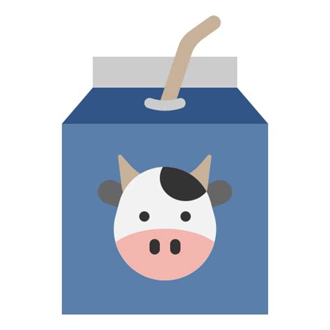 Icono De Caja De Leche Generic Flat