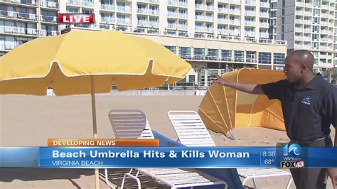 Woman Hit Killed By Umbrella At Va Beach Oceanfront Idd By Police