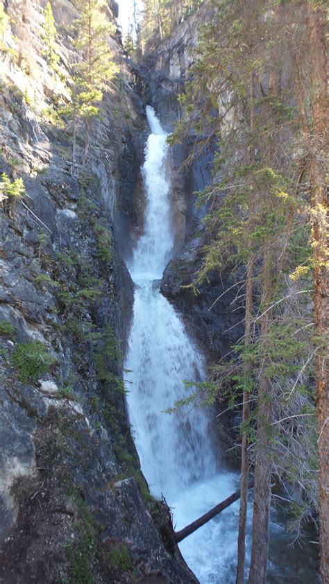 Silverton Falls Banff Waterfall Banff Country Roads