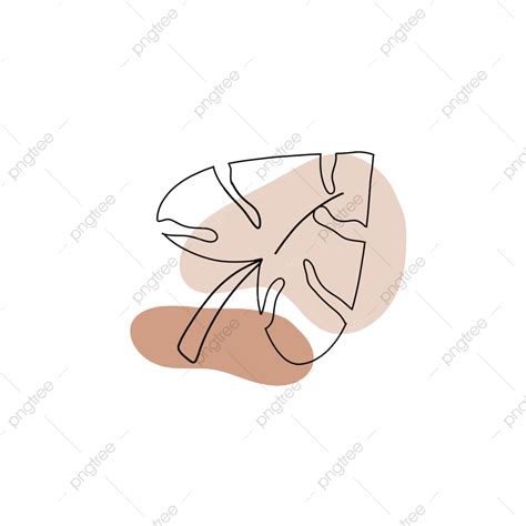 Aesthetic Line Art Png Picture Aesthetic Line Art Leave Line Art