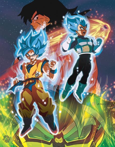 A light novel of the movie was also released. Phil Vazquez on Twitter: "Dragonball Super: Broly. Recreated the movie poster. The poster itself ...