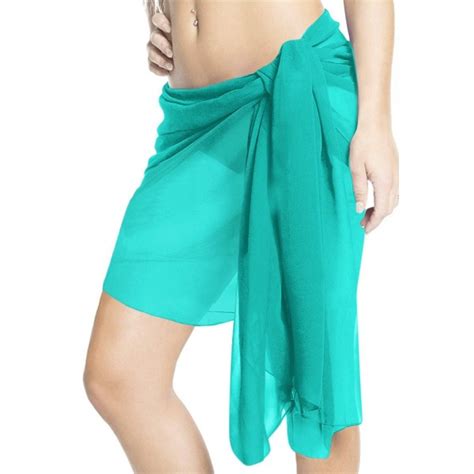 bathing suit swim suit beach cover ups sarong wrap pareo short mini bikini skirt light green