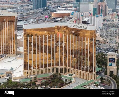 Aerial View Of Mandalay Bay Hi Res Stock Photography And Images Alamy