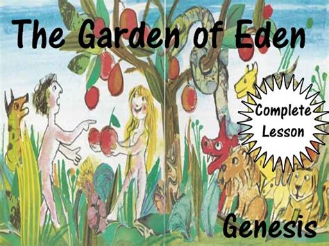 Garden Of Eden Genesis Teaching Resources