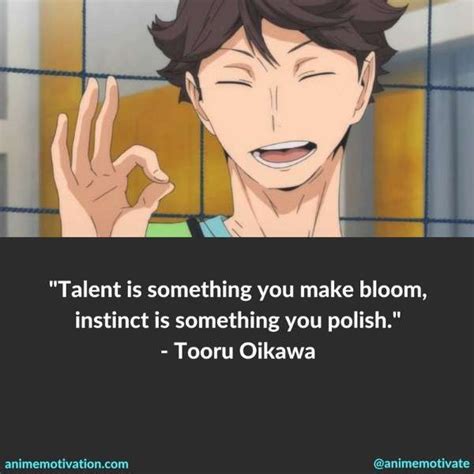 Read haikyuu quotes from the story anime quotes by chocoleaf252 (ishi) with 3,898 reads. Pin on Haikyuu