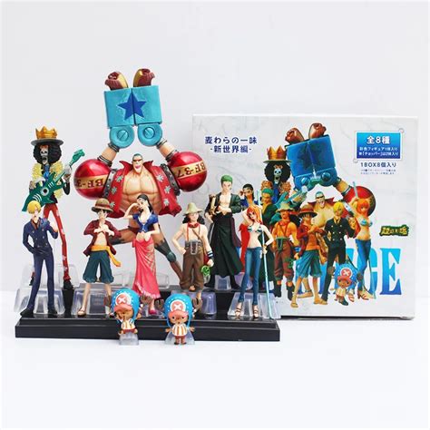 10pcs Set Anime 2 Years Later One Piece Action Figure Collection One