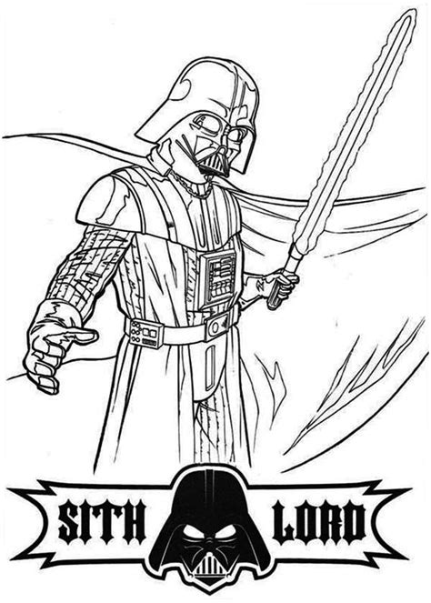 Darth Vader: Coloring Pages & Books - 100% FREE and printable!