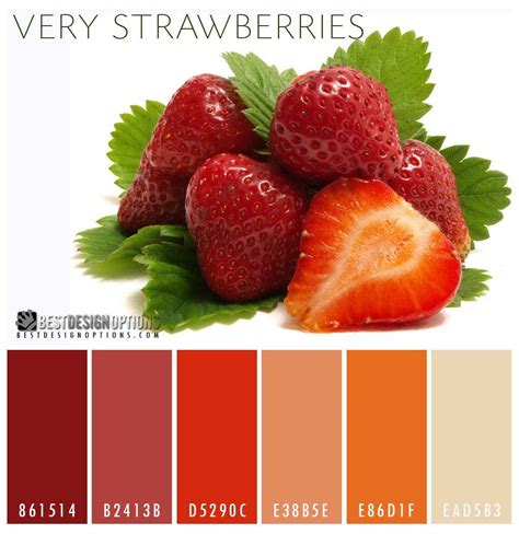 10 Mouthwatering Fruity Color Palettes Best Design Options Color