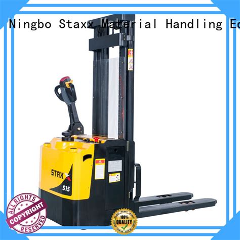 Hand Operated Electric Forklift Staxx Pallet Truck