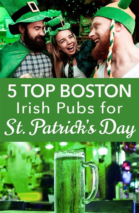5 Top Irish Pubs In Boston For St Patricks Day Americaware Irish