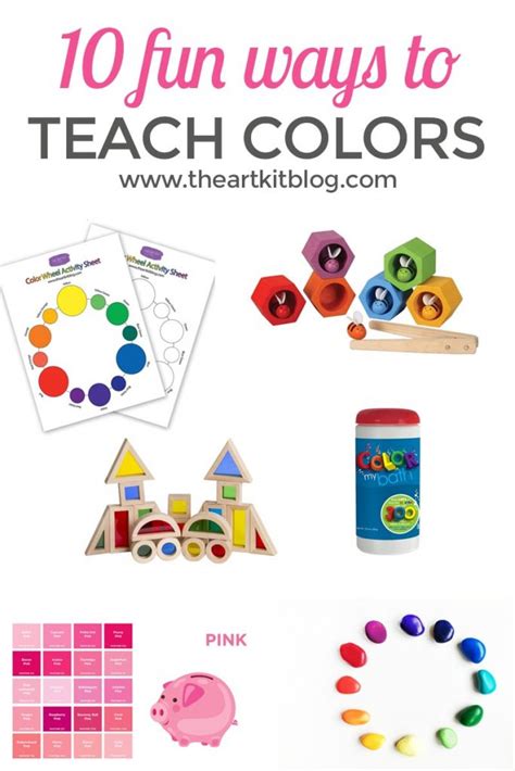 Ten Fun Ways To Teach Kids About Color The Art Kit