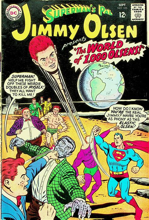 Superman S Pal Jimmy Olsen Sep Dc Very Good Comic