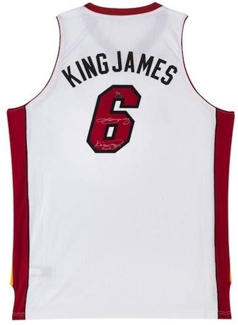 2003 upper deck honor roll popular acclaim. LeBron James Signed LE Heat "King James" Jersey Inscribed "King James" (UDA COA) | Pristine Auction