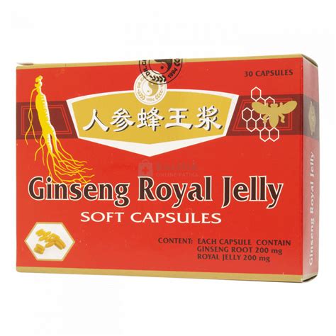 Dr Chen Ginseng Royal Jelly Kapszula 30 Db Online Patika