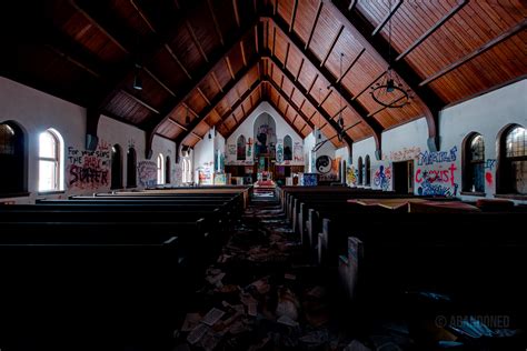 Sleighton Farm School Ulmer Memorial Chapel Abandoned