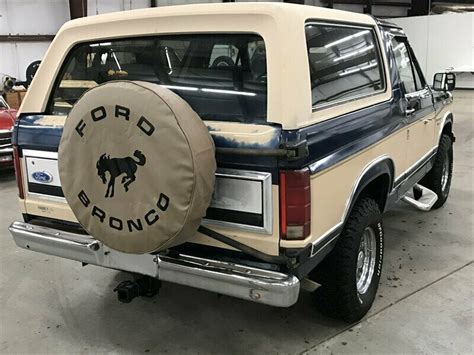 1986 Ford Bronco Blue With 51000 Miles Available Now Classic Ford