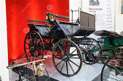 Dresden Germany Mai 2015 Daimler Motor Carriage 1886 In Dres