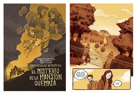 Libro/Cómic Anna Dédalus Detective. EL MISTERIO DE LA MANSIÓN QUEMADA