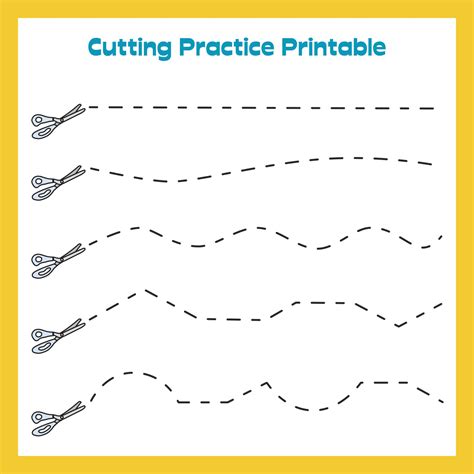 5 Best Images Of Cutting Practice Printables Printable Scissor