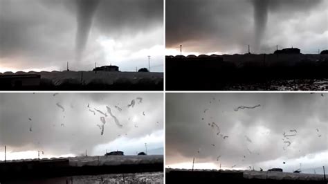 El Impactante Paso De Tornado Por El Sur De España