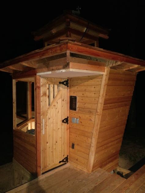 Custom Siberian Larch Sauna At Night Outdoor Sauna Sauna Design Outdoor