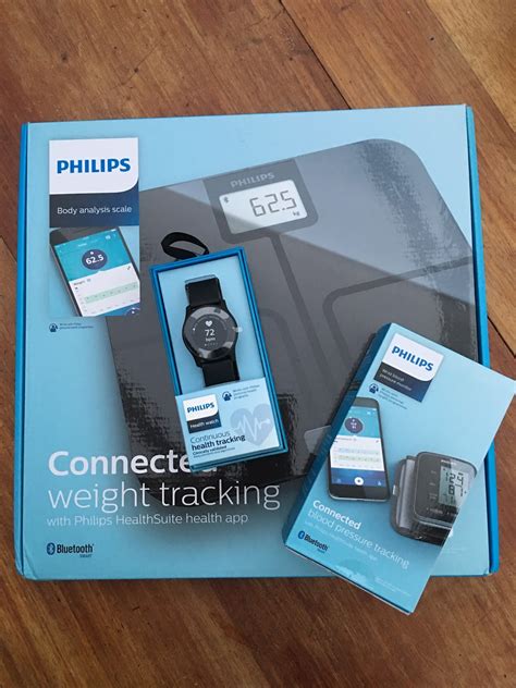 Philips Health Watch Bluetooth Blood Pressure Monitor And Bluetooth Body
