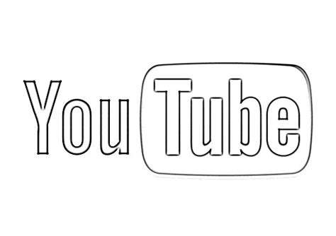 Leaf coloring pages free download. Youtube Logo Sketch - Image Sketch