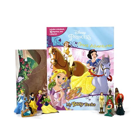 Disney Princess Great Adventures My Busy Book Mastermind Toys
