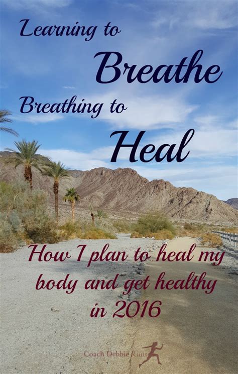 Learning To Breathe Breathing To Heal
