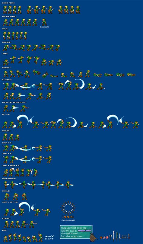 We did not find results for: Young Link OoT/Melee Sprite sheet by Gregarlink10 on ...
