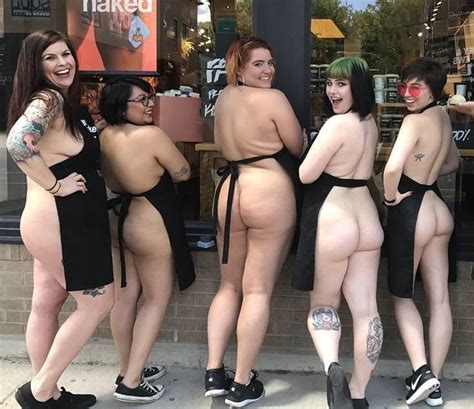 Come To Work Naked Day Lush Store Various Years And Venues