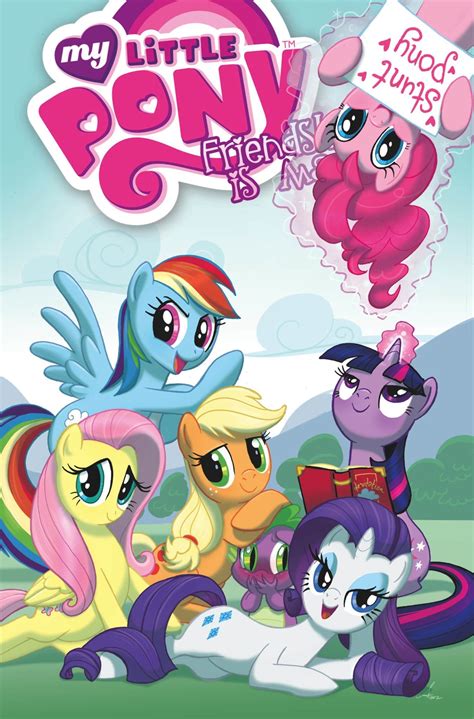 When i took the job, i braced myself for criticism, expecting many people — without even watching the show — to instantly label it girly, stupid, cheap, for babies or an evil corporate commercial. My Little Pony: Friendship is Magic, Vol. 2 - IDW Publishing