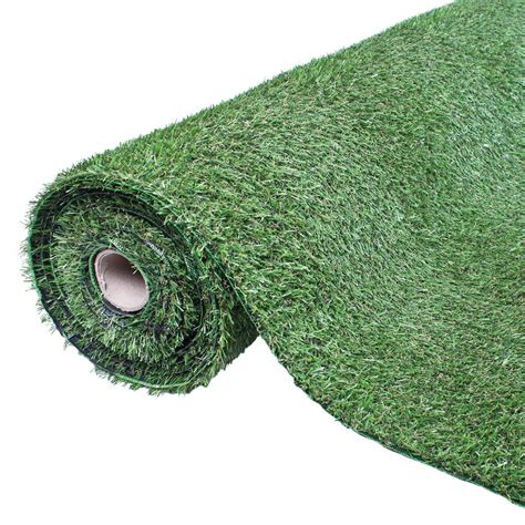 Buy Gardenkraft 26079 4m X 1m 15mm Pile High Artificial Grass Dark
