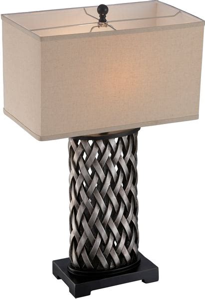 Save On Lite Source Sadler 1 Light Table Lamps Aged Silver Lsf22660