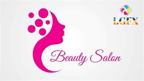 Beauty Salon Logo Ideas Tutor Suhu