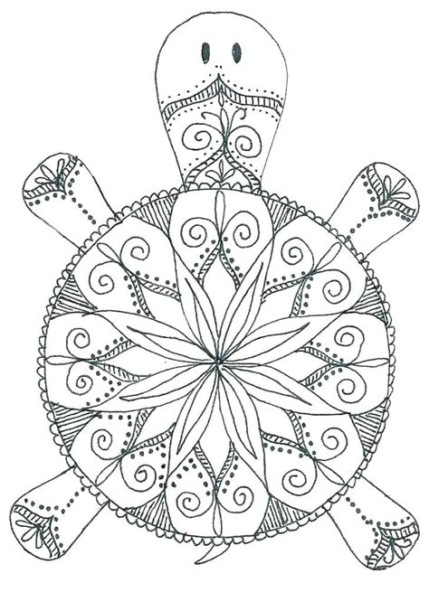 Animal Mandala Coloring Sheets Easy Mandalas To Color Coloring