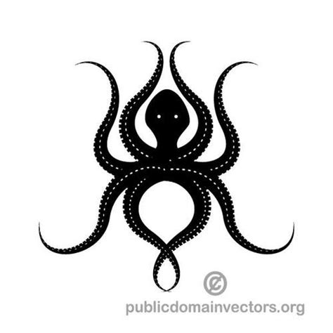 Octopus Vector Clip Art Public Domain Vectors