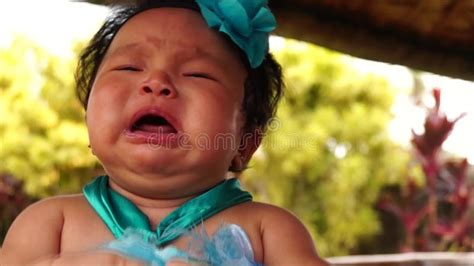 Cute Fat Baby Girl Face Close Ups Stock Video Video Of Background